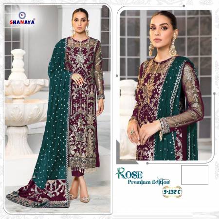 Rose Premium Edition S 132 By Shanaya Pakistani Suit Catalog